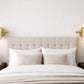HDC Luxury Marble & Brass LED Wall Light for Bedroom, Living Room