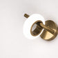 HDC Luxury Marble & Brass LED Wall Light for Bedroom, Living Room