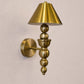 HDC Luxury Antique Brass Cone Shade Wall Light