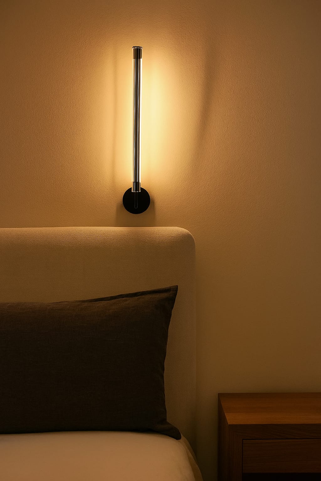 HDC Luxury Modern Linear LED Wall Light for Bedroom, Living Room