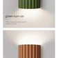 HDC Luxury Ribbed Resin Wall Light for Living Room, Bedroom, Staircase, Hallway