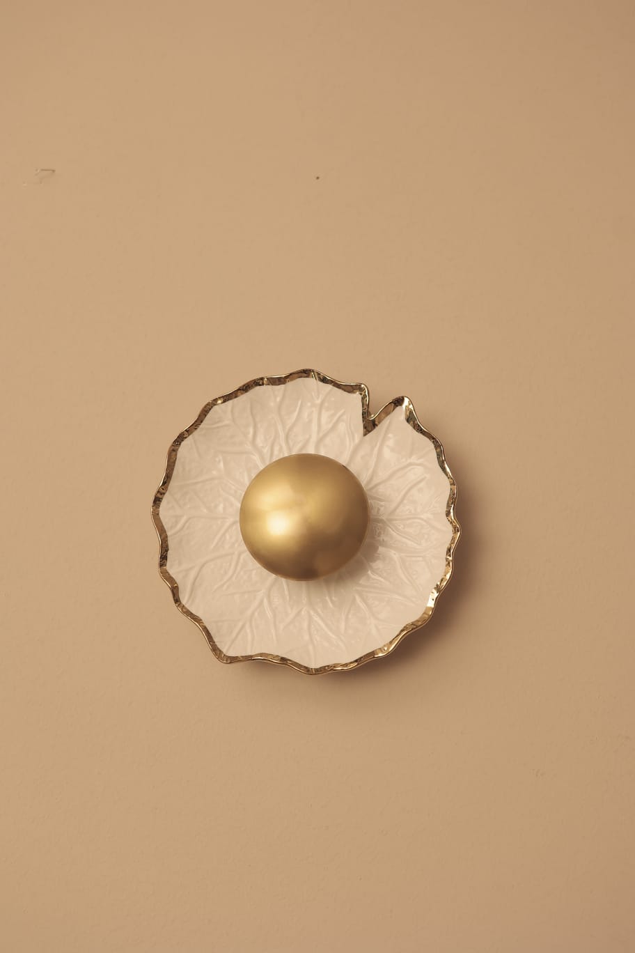 HDC Luxury Ceramic Flower Wall Light for Bedroom, Living Room
