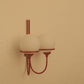 HDC Modern Double Frosted Glass Wall Light for Bedroom, Living Room