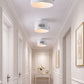 HDC 250mm Luxury Floral Metal Ceiling Light for Living Room, Bedroom, Hallway
