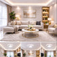 HDC Luxury Floral Round Ceiling Light for Bedroom