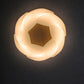 HDC 500mm Modern Wooden Acrylic LED Ceiling Light for Bedroom, Living Room