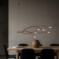 HDC Modern Artistic Branch LED Chandelier for Bedroom, Living Room