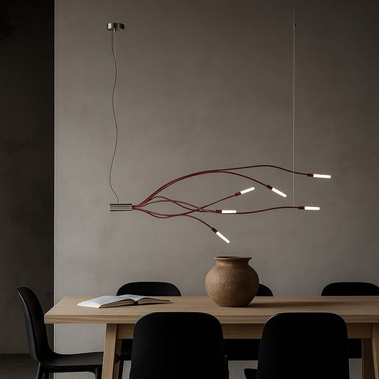 HDC Modern Artistic Branch LED Chandelier for Bedroom, Living Room