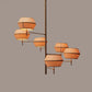 HDC Luxury Gold & Jute Multi-Light Chandelier