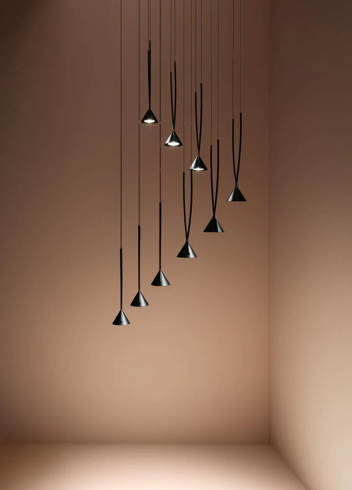 HDC Modern 3-Light Minimalist LED Chandelier