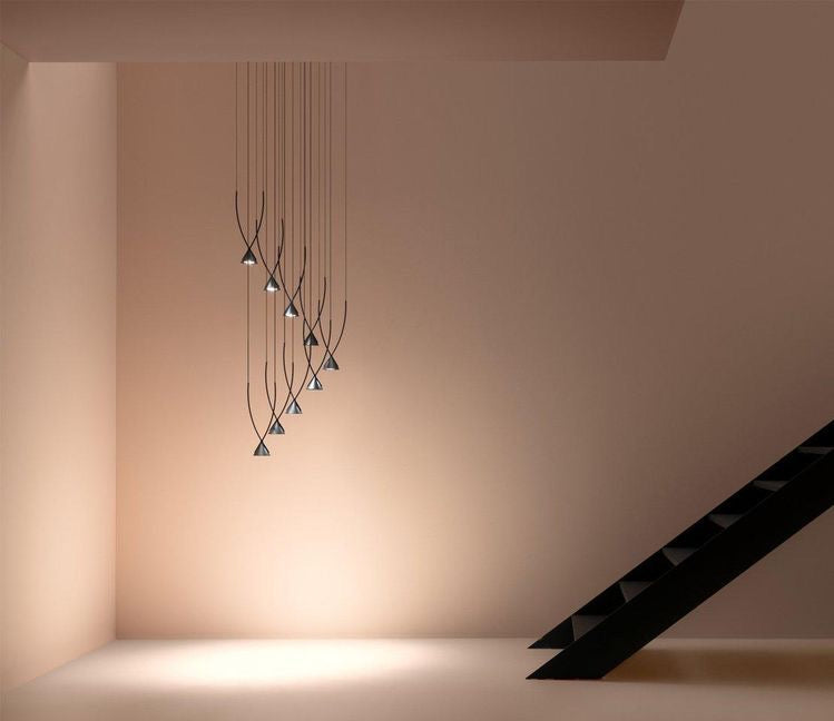 HDC Modern 3-Light Minimalist LED Chandelier
