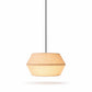 HDC Modern Handwoven Jute Pendant Light with Gold Finish