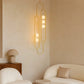 HDC Modern Gold LED Chandelier for Living Room, Lobby