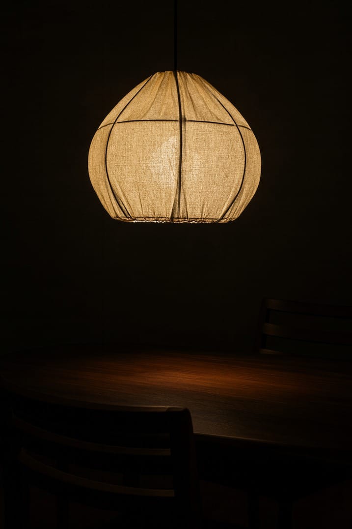 HDC Modern Woven Rattan Globe Pendant Light