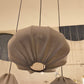 HDC Modern Fabric Pumpkin Pendant Light for Bedroom, Living Room
