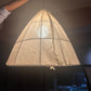 HDC Modern Fabric Cone Pendant Light for Bedroom, Living Room
