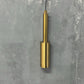 HDC Modern Gold Metal LED Pendant Light for Bedroom, Living Room