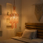 HDC Handcrafted Macrame Tassel Pendant Light for Bedroom, Living Room, Dining Area