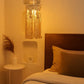 HDC Handcrafted Macrame Pendant Light for Bedroom, Living Room