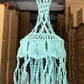 HDC Handcrafted Macrame Tassel Pendant Light for Bedroom, Living Room, Dining Area