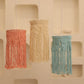 HDC Handcrafted Macrame Pendant Light for Bedroom, Living Room