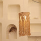 HDC Handcrafted Macrame Pendant Light for Bedroom, Living Room
