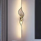 Hdc Black Golden Curl 600mm LED Long Tube Deer Wall Light - Tricolor