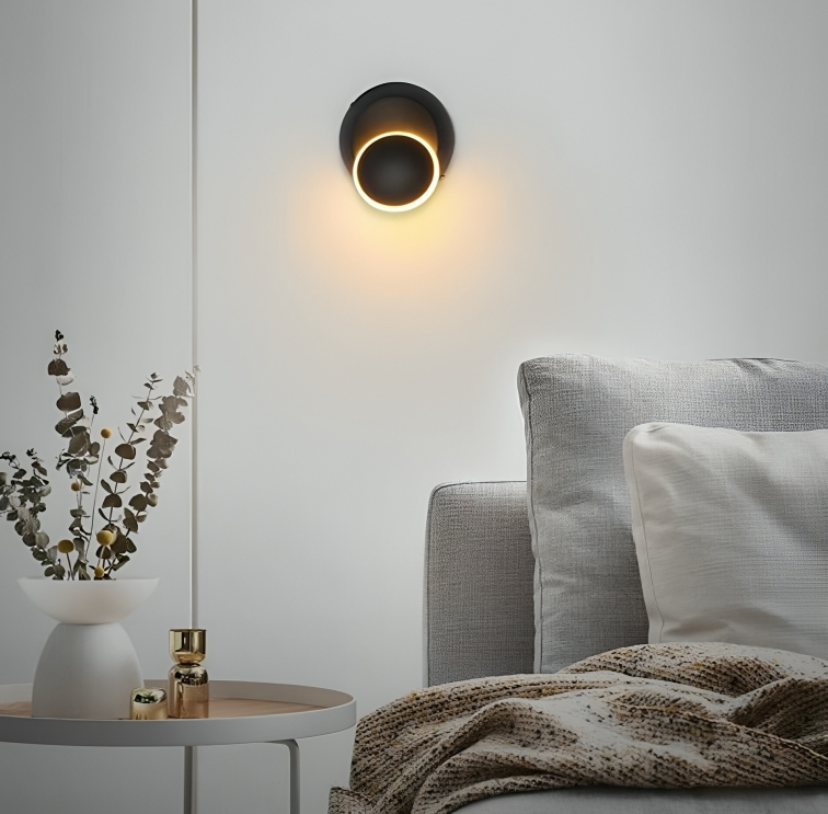 Hdc LED Sleep Light Rotatable Reading Wall Sconces Lamp Fixture- Warm White