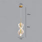 HDC Double Helix Acrylic, Scandinavian Style Pendant Lamp For Living Room