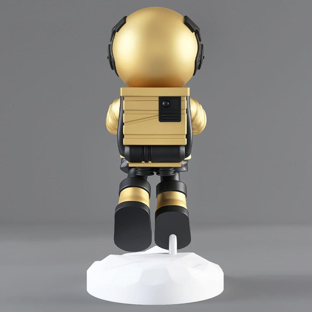 Hdc Modern Simple Vertical Astronaut Statue Figurine Modern Art Home Decor Sculpture Spaceman Resin Crafts Creative Indoor Floor Lamp