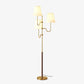 Hdc High Quality Nordic Minimalist Triple Shade Golden Floor Lamp