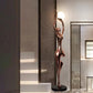 Hdc Rosegold Lady Art Sculpture Living Room Creative Abstract Character Decorative Floor Lamp