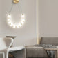 Hdc Contemporary Creative Iron Acrylic Beads LED Wall Lamp