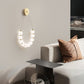 Hdc Contemporary Creative Iron Acrylic Beads LED Wall Lamp