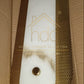 Hdc 400mm Sleek Matte Gold-plated Metal Frame Wall Light For Living Room, Bedroom