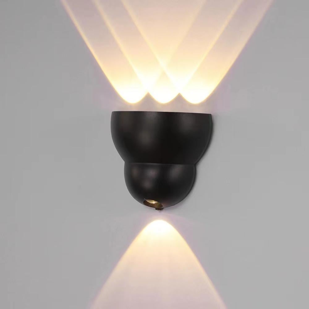 HDC Luxury Black Up & Down Beam Outdoor Light