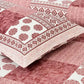 Hdc Floral Patch Print Cotton King Size Double Bed Sheet With 2 Pillow Cover For Bedroom, Home Decor