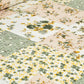 Hdc Floral Patch Print Cotton King Size Double Bed Sheet With 2 Pillow Cover For Bedroom, Home Decor