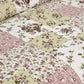 Hdc Floral Patch Print Cotton King Size Double Bed Sheet With 2 Pillow Cover For Bedroom, Home Decor