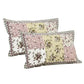 Hdc Floral Patch Print Cotton King Size Double Bed Sheet With 2 Pillow Cover For Bedroom, Home Decor