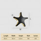HDC Luxury Black Star Shape Outdoor Wall Light