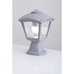 HDC Classic Black Outdoor Gate & Pillar Lantern Light for Outdoor Areas