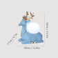 Hdc Modern Creative Simulation Deer Decor Table Lamp Living Room Resin Decoration Desk Lamp