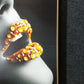 Hdc Golden Makeup Woman Lips with Gems Portraits Aesthetic Wall Art Poster for Living Room, Home & Wall Decor - HDC Lights