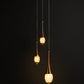 Hdc Led 1/3 Lights Gold Modern Pendant Bedside Ceiling Lights