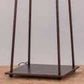 HDC Metal Frame With Beige Fabric Top Floor Standing Lamp Living Room Light For Home Lighting Standing Lamp - Gold