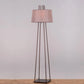 HDC Metal Frame With Beige Fabric Top Floor Standing Lamp Living Room Light For Home Lighting Standing Lamp - Gold