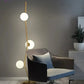 HDC Nordic molecular Ball living room bedroom Brass Multi-head Floor Lamp