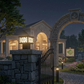 HDC Premium Frosted Glass Outdoor Pillar Gate Light