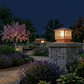 HDC Premium Warm Ambient Metal & Glass Finish Outdoor Pillar Gate Light